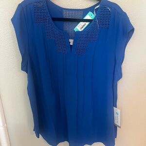 Daniel Rainn Royal Blue Blouse